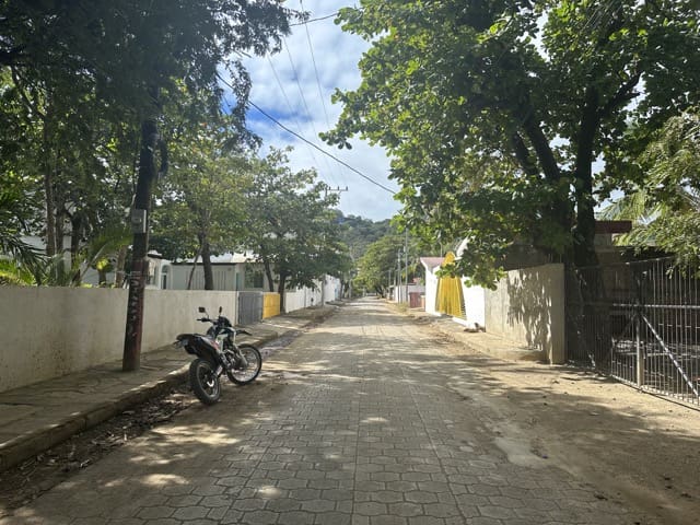 street in La Talanguera San Juan del Sur