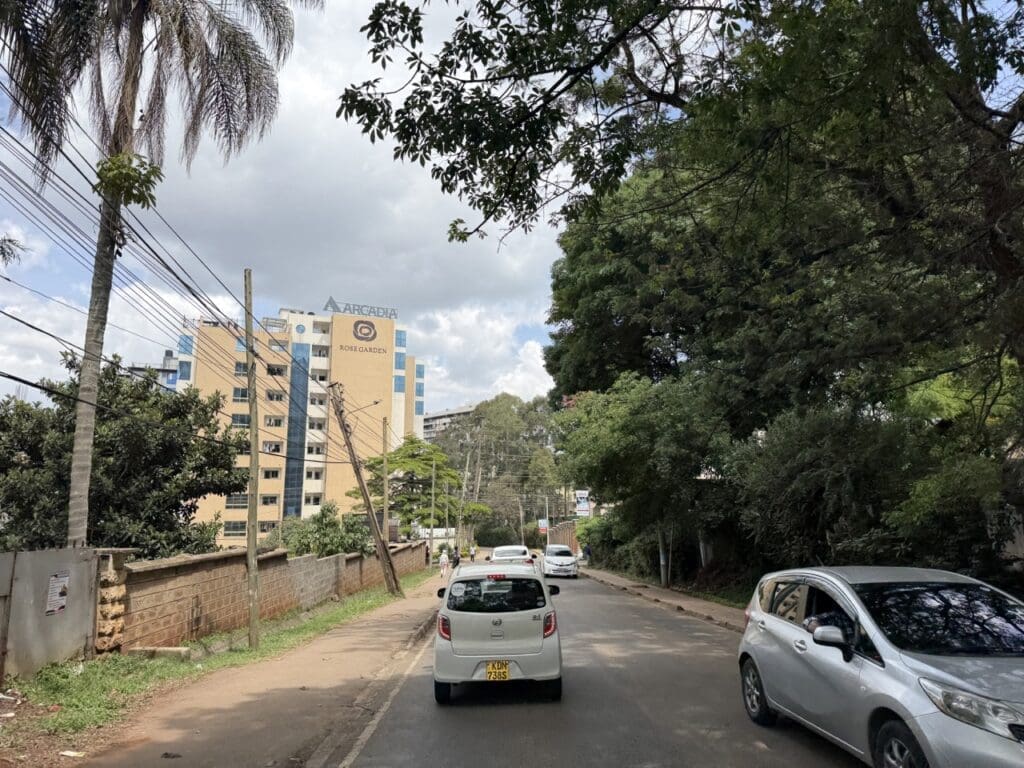 road in kileleshwa nairobi