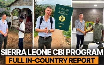 On the Ground Diligence for the Sierra Leone Citizenship by Investment – Weeklong Government Tour